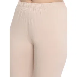 Dollar Missy Beige Cotton Leggings image 5