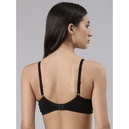 Dollar Missy Black Cotton Full Coverage Bra image 2