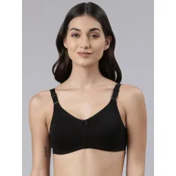 Dollar Missy Black Cotton Seamless Bra-picture-36