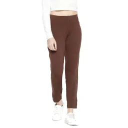 Dollar Missy Brown Elasticated Trousers-picture-23