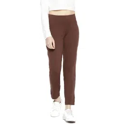 Dollar Missy Brown Regular Fit Cigarette Trousers-picture-12