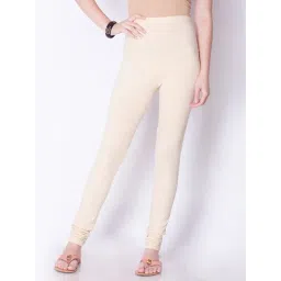 Dollar Missy Cream Cotton Leggings-picture-19