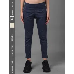 Dollar Missy Grey & Cream Cotton Pants - Pack Of 2-picture-30