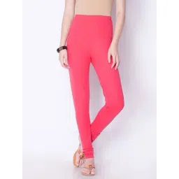 Dollar Missy Hot Pink Cotton Leggings-picture-35