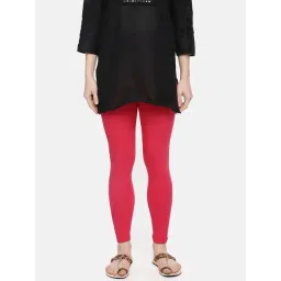 Dollar Missy Hot Pink Cotton Leggings-picture-23