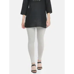 Dollar Missy Light Grey Cotton Leggings-picture-34