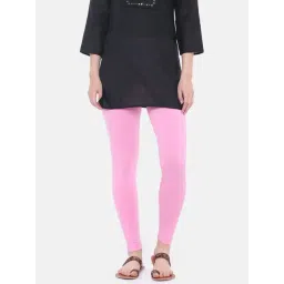 Dollar Missy Light Pink Cotton Leggings-picture-42