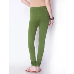 Dollar Missy Moss Green Cotton Leggings image 2