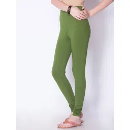 Dollar Missy Moss Green Cotton Leggings image 3