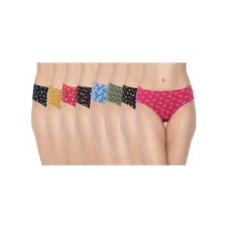 Dollar Missy Multicolor Cotton Panty Set - Pack of 8-picture-34