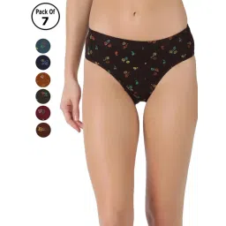 Dollar Missy Multicolor Printed Panty (Pack of 7)-image-7