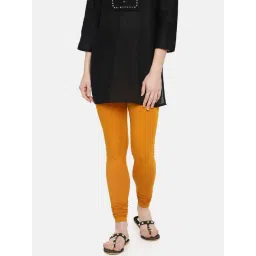 Dollar Missy Mustard Cotton Leggings-picture-47