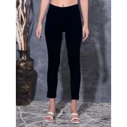 Dollar Missy Navy Cotton Pants-picture-25