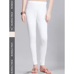 Dollar Missy Pack Of 2 Ankle Length Leggings-picture-38