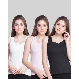 dollar missy Pack of 3 Scoop-Neck Camisoles-picture-16