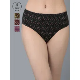 dollar missy Pack of 4 Women Hipster Multicolor Panty-picture-25