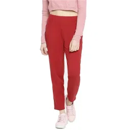 Dollar Missy Parry Red Regular Fit Cigarette Trousers-picture-18