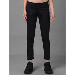 Dollar Missy Women Black Wrinkle Free Trousers-picture-11
