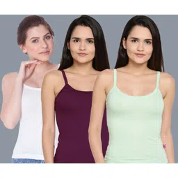 dollar missy Women Light Green, White Camisole-picture-10