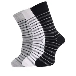 Dollar Socks Men Pack Of 3 Assorted Above Ankle-Length Cotton Socks-picture-41