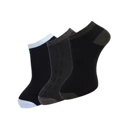 Dollar Socks Men Pack Of 3 Assorted Ankle-Length Combed Cotton Socks-picture-32