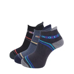 Dollar Socks Men Pack of 3 Assorted Ankle Length Cotton Socks-picture-28