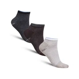 Dollar Socks Men Pack Of 3 Assorted Ankle Length Socks-picture-40