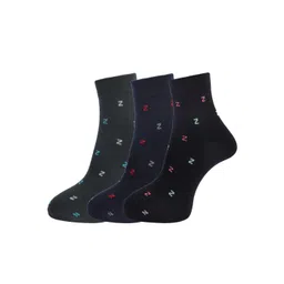 Dollar Socks Men Pack Of 3 Assorted Ankle Length Socks-picture-36