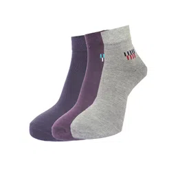 Dollar Socks Men Pack Of 3 Assorted Ankle-Length Socks-picture-31