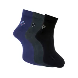 Dollar Socks Men Pack of 3 Assorted Ankle Length Socks-picture-34