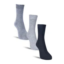 Dollar Socks Men Pack Of 3 Cotton Calf-Length Socks-picture-42