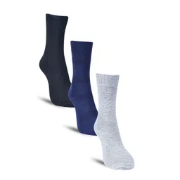 Dollar Socks Men Pack of 3 Cotton Calf-Length Socks-picture-38