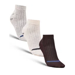 Dollar Socks Men Pack Of 3 Striped Ankle Length Socks-picture-39