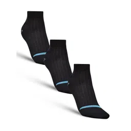 Dollar Socks Men Pack of 3 Striped Cotton Ankle Length Socks-picture-16