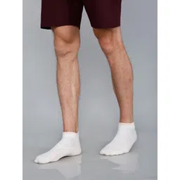 Dollar Socks Men Pack Of 3 Striped Cotton Ankle-Length Socks-picture-30