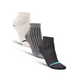 Dollar Socks Men Pack of 3 Striped Cotton Ankle Length Socks-picture-18