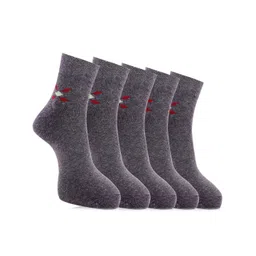 Dollar Socks Men Pack Of 5 Assorted Cotton Above Ankle-Length Socks-picture-27