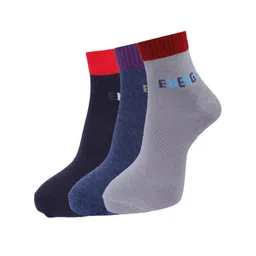 Dollar Socks Pack of 3 Men Assorted Ankle Length Socks-picture-39