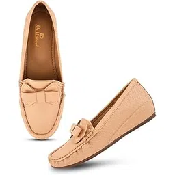 dollphin Latest Stylish Pull On Flat Loafer with Bow for Women-picture-17