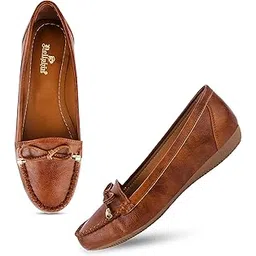 dollphin Women Brown Penny Loafers | Driving Moccasins-picture-46