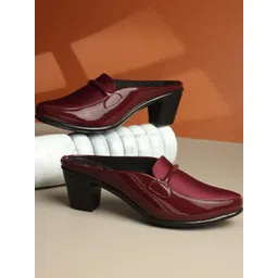 Dollphin Women Textured Block Heels-picture-13