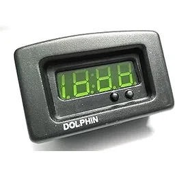 Dolphin car accessories Digital Tata Ace Gold Clock-picture-12