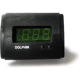 Dolphin Car Accessories Maruti ZEN Digital Car Clock (Standard size, Black and Green)-picture-11