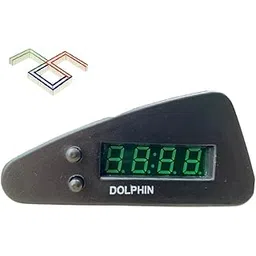 Dolphin car accessories (NEW LAUNCH !!!) NEW ALTO/K10 DIGITAL LED CAR CLOCK (GREEN)-picture-14