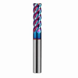 Dolphin 10mm 4 Flute 65 HRC Ball Solid Carbide End Mill, Overall Length: 75 mm-picture-15