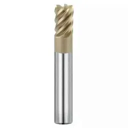 Dolphin 22mm HSS 6 Flute Tin Coated End Mill image 1