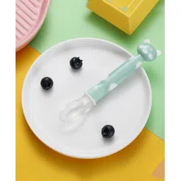 Domenico Baby Love Soft Tip Silicone Gel Spoon - Green-picture-13