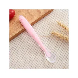 Domenico Baby Love Soft Tip Silicone Gel Spoon - Pink-picture-18