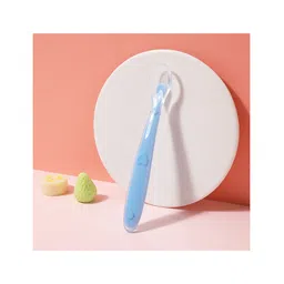 Domenico Baby Love Soft Tip SiliconeGel Spoon - Blue-image-13