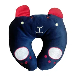 Domenico Baby Soft Neck Support Pillow for Head Shaping Shape Supporter Rat Face Pillow - Blue-image-12